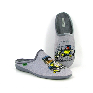 LA MAISON DE L ESPADRILLE G152 GASTON LAGAFFE <br> Gris