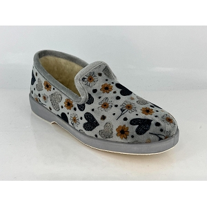 LA MAISON DE L ESPADRILLE 6205 COEURS Gris