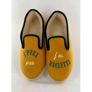CHAUSSE MOUTON RACLETTE <br> Jaune