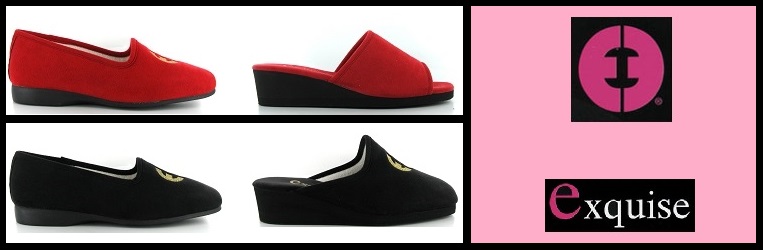 Chaussons best sale exquise solde