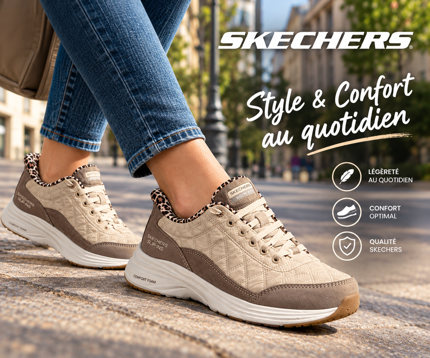skechers femme homme tennis basket slip in franck leboeuf legère nouvelle collection