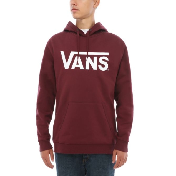 sweat vans rouge bordeaux