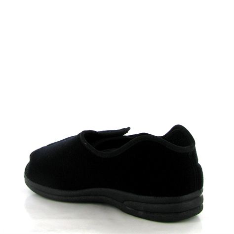 PodoWell Granit Scarpe Da Camera Unisex, Extra Large Con Chiusura Regolabile In Velcro, Lavabili E Antiscivolo, Per Piedi Sensibili