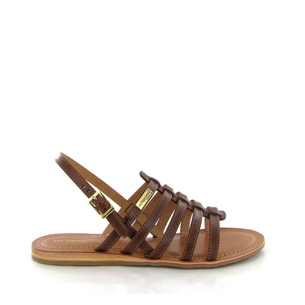 Les tropeziennes nu pieds et sandales havapo marron9243802_2