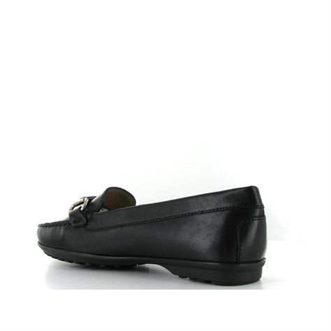 Mocassins Femme Geox D Arethea B - Cuir, Semelle Respirante Brevetée, Confort Memory Foam - 6