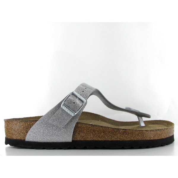 Birkenstock gizeh argent on sale