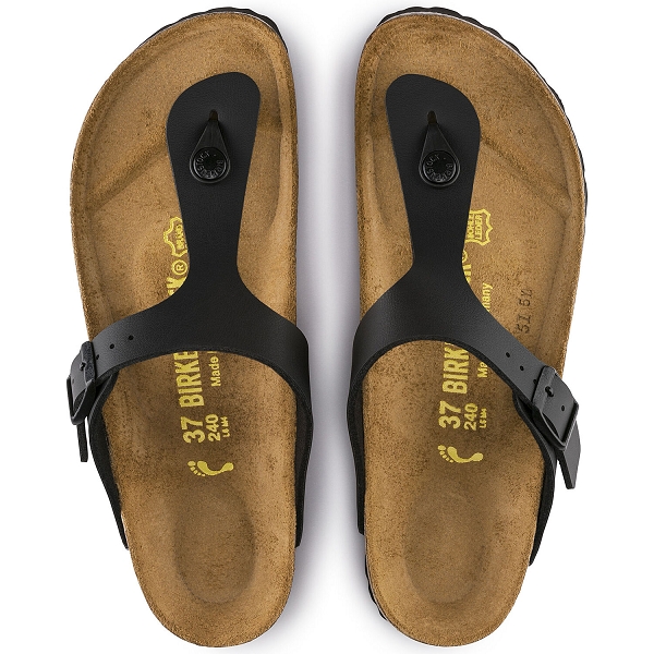 Birkenstock tong gizeh birko flor 43661 noir9405103_6