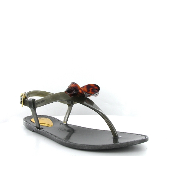 Lemon jelly nu pieds et sandales fold gris9573301_2