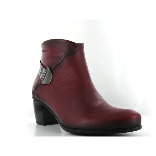 bottines dorking rouge