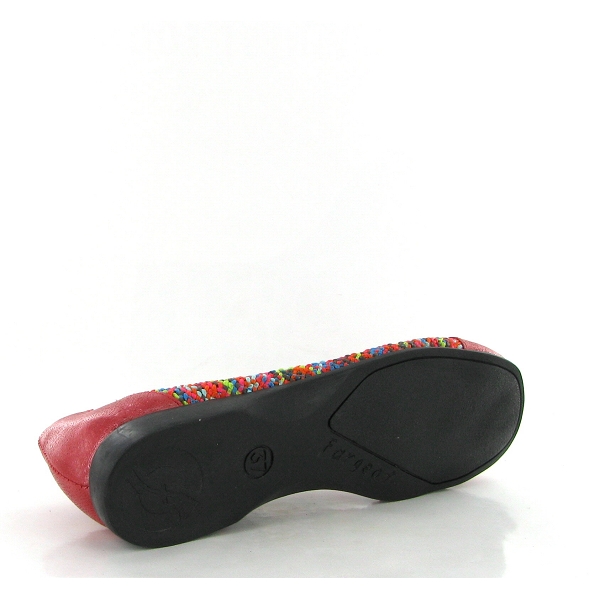 Fargeot ballerines natalia rouge9729801_4