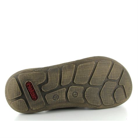 Rieker LUGANO - Scarpe con plateau - noir/nero