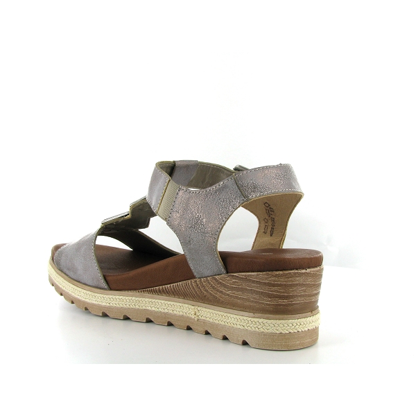 Remonte nu pieds et sandales space d6350 gris9753601_3