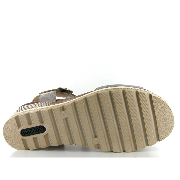 Remonte nu pieds et sandales space d6350 gris9753601_4