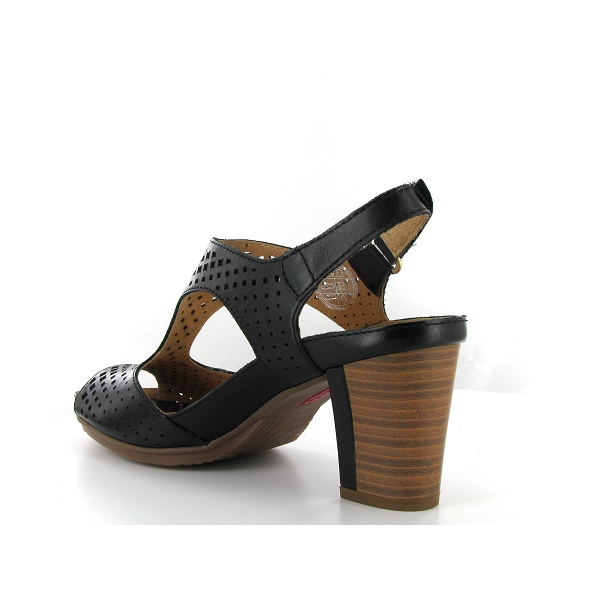 Pikolinos nu pieds et sandales java wok noir9759601_3
