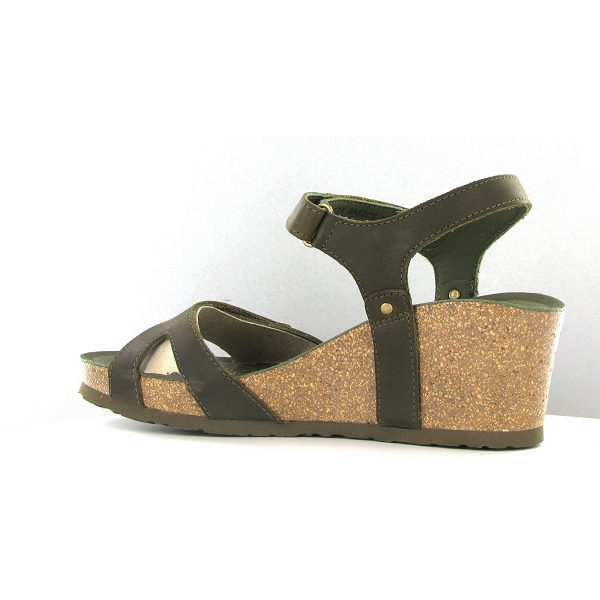 Panama jack nu pieds et sandales julia  basic kaki9782902_3