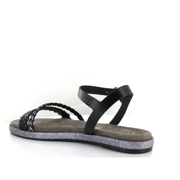 Bueno lune et lautre nu pieds et sandales lounge noir9787901_3