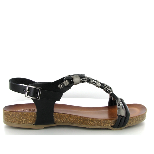 Porronet nu pieds et sandales fi111 noir9889301_1