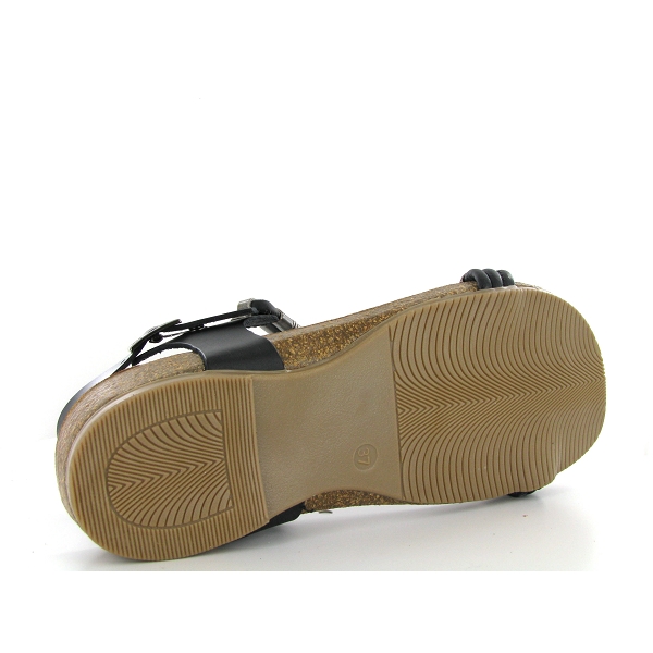 Porronet nu pieds et sandales fi111 noir9889301_4