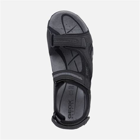 Geox nu pieds et sandales strada u8224d noirA030604_6