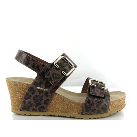 Mephisto nu pieds et sandales lissandra marronA033401_1