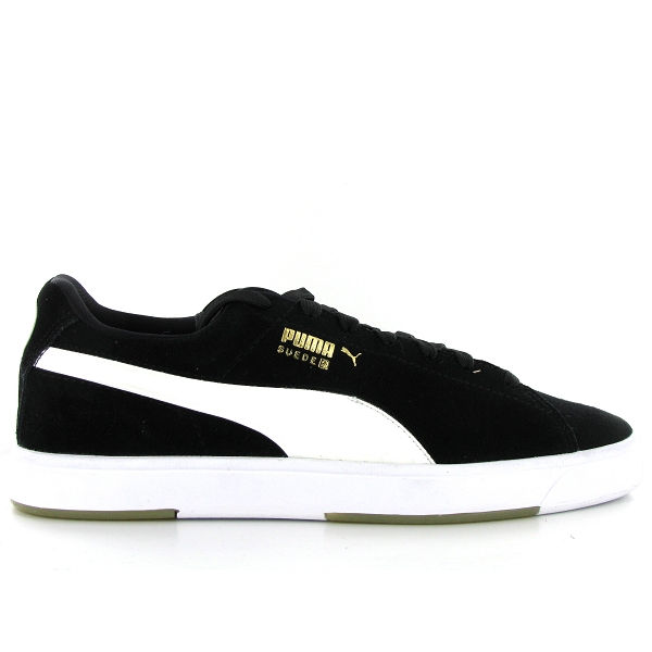 puma cuir noir