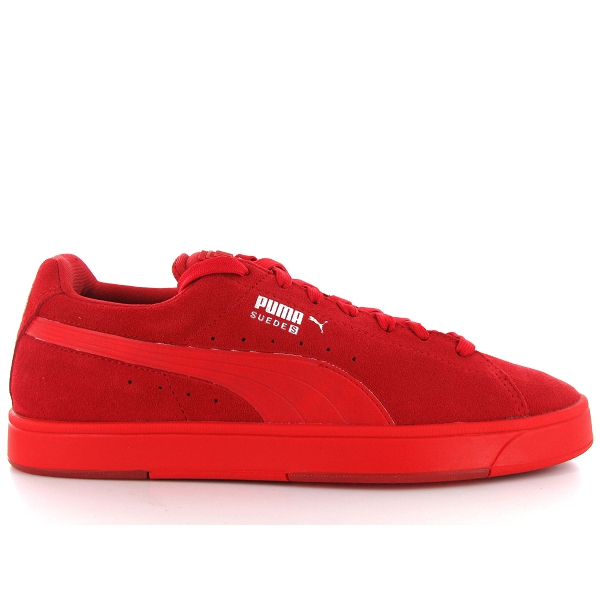 puma suede toute rouge