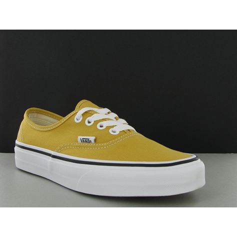 vans damier jaune et noir