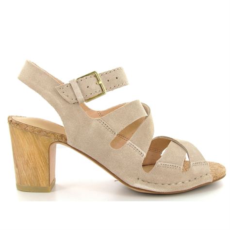 clarks nu pieds femme