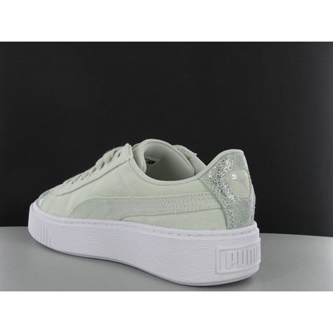 Puma sneakers basket platform  canvas vertA120401_3