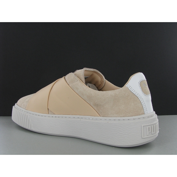 puma beige plateforme