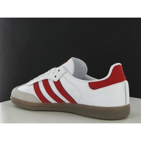 adidas samba blanche et rouge