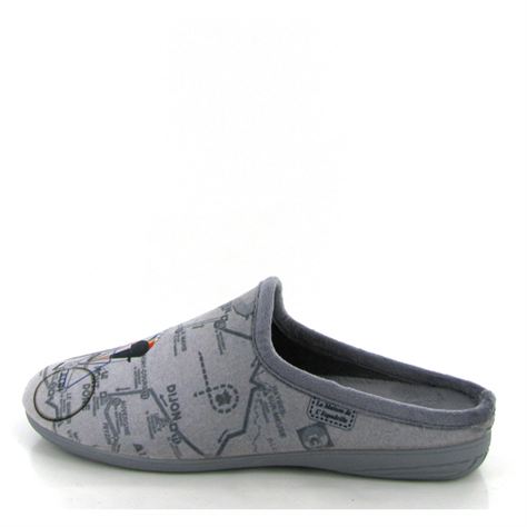 La maison de l espadrille mules 6790 velo grisA245501_3