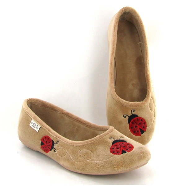 La maison de l espadrille ballerines 6052 coccinelle beigeA247301_2