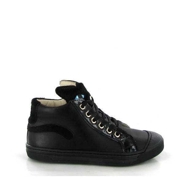 Stones and bones bottillon caba  metal black noirA250001_2