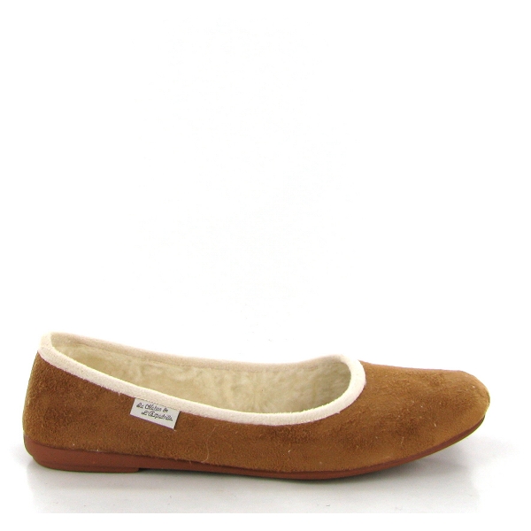 La maison de l espadrille ballerines 6049 marronA251101_2