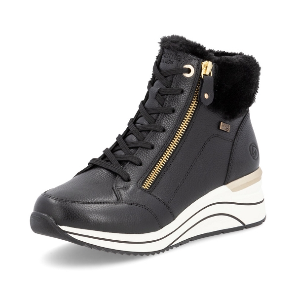 Remonte bottines et boots d0t77 02 noirA283301_1