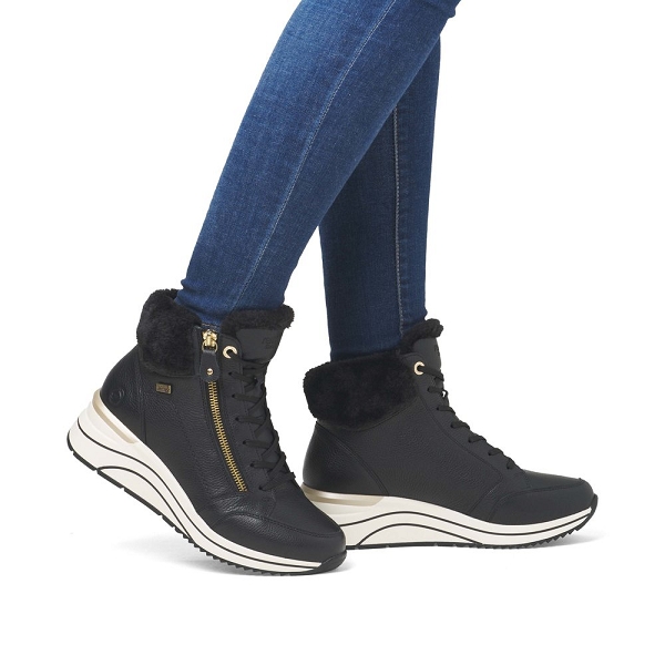 Remonte bottines et boots d0t77 02 noirA283301_6