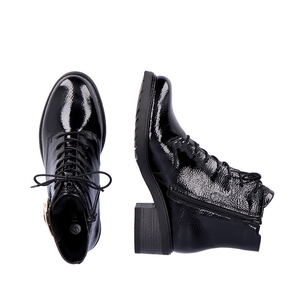 Remonte bottines et boots d1a72 01 noirA283501_5