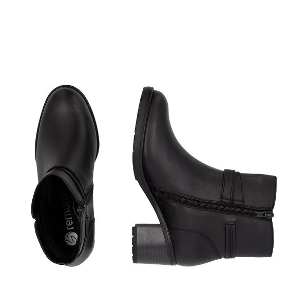 Remonte bottines et boots d2373 00 noirA283801_5
