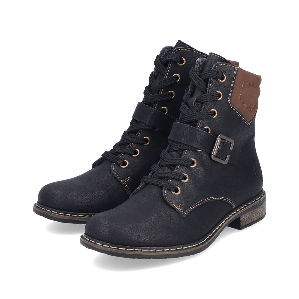 Rieker bottines et boots 71200 00 noirA285501_5