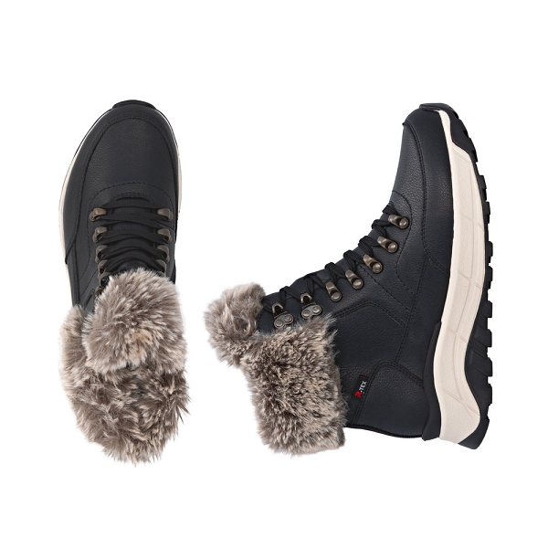 Rieker bottines et boots w0063 00 noirA287801_5