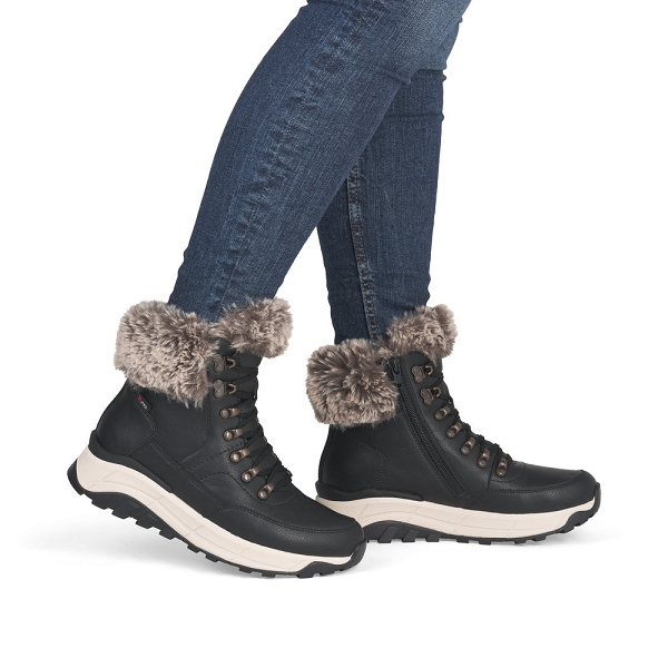 Rieker bottines et boots w0063 00 noirA287801_6
