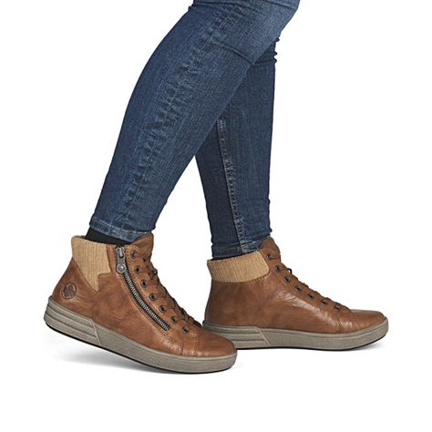 Rieker tennis x0709 22 marronA288001_6