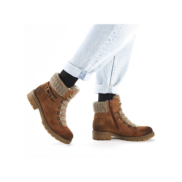 Rieker bottines et boots y9131 24 marronA288201_5