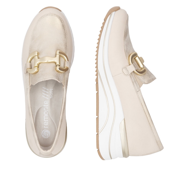 Remonte mocassins d0t12 60 beigeA289801_5