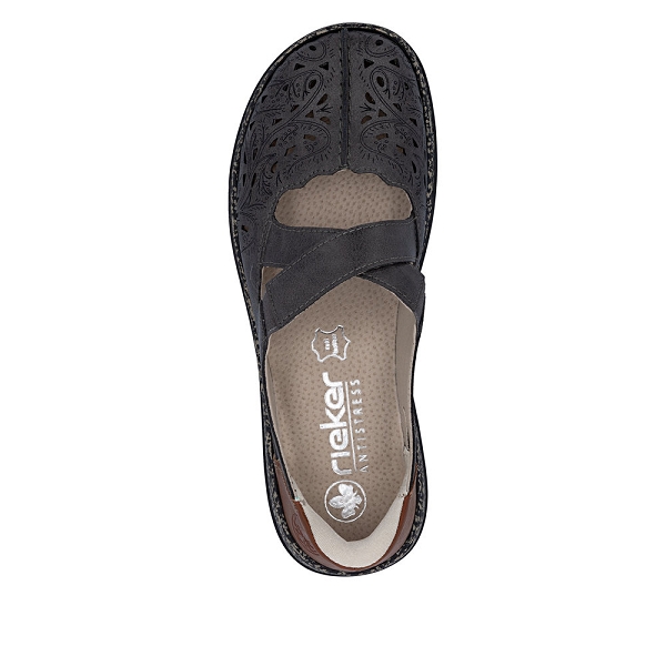 Rieker ballerines 46352 45 grisA294701_3