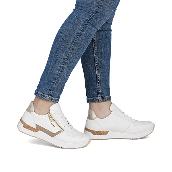 Rieker sneakers 58902 80 blancA295301_5