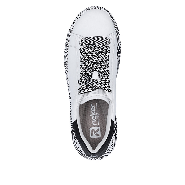 Rieker sneakers w1201 83 blancA297901_3
