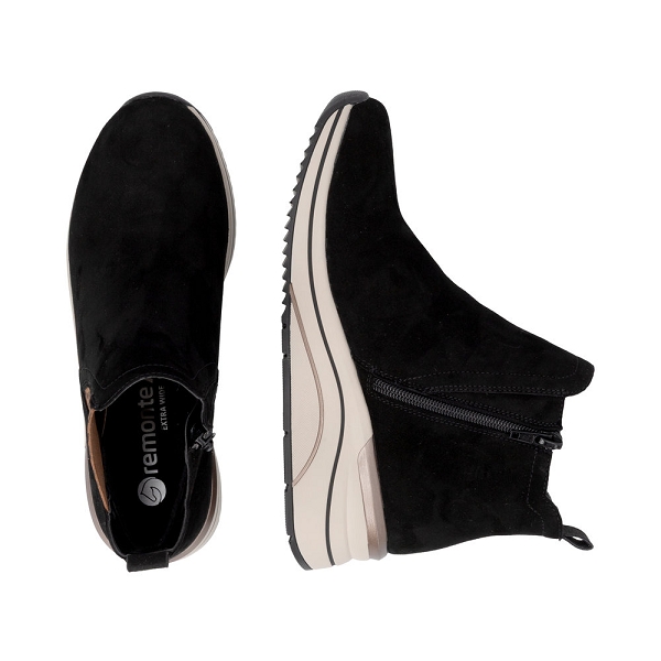 Remonte bottines et boots d0t75 05 noirA320501_4
