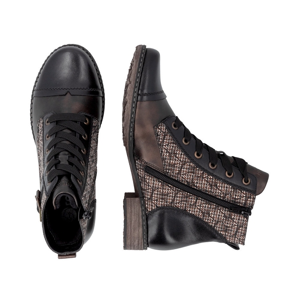 Remonte bottines et boots d4381 90 metallicA321601_4